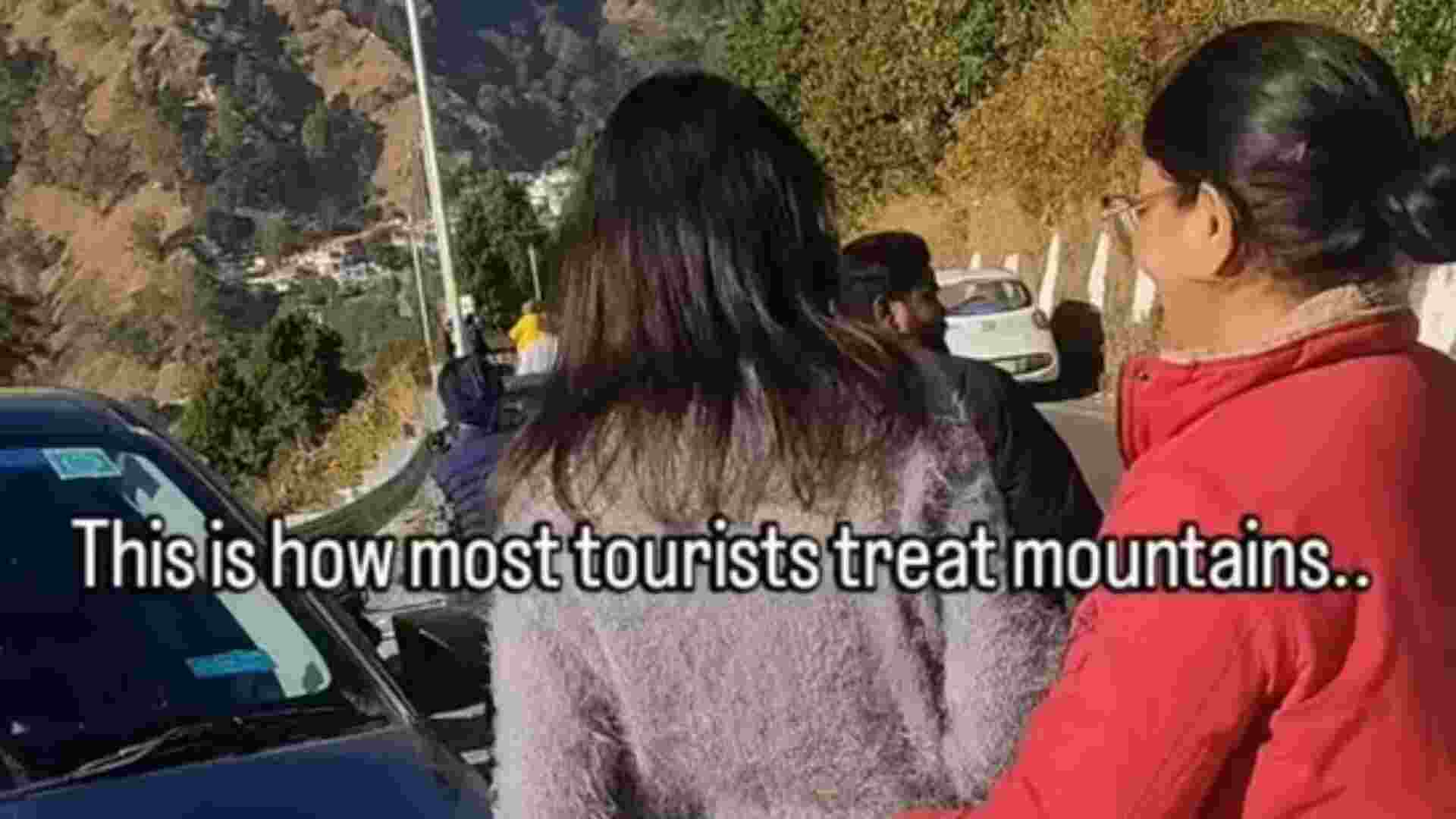 Locals Request Tourists Visiting Nainital Not To Litter, Gets Yelled At In Viral Video