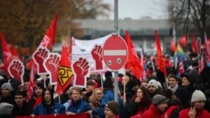 Volkswagen Strikes Shake German Plants As Workers Protest Wage Cuts And Closures