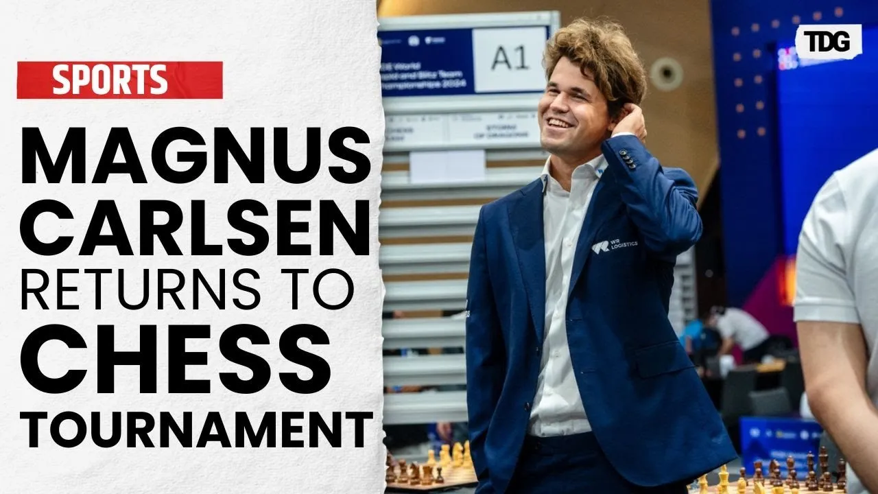 Chess Star Magnus Carlsen Returns to Tournament Post Jeans Controversy