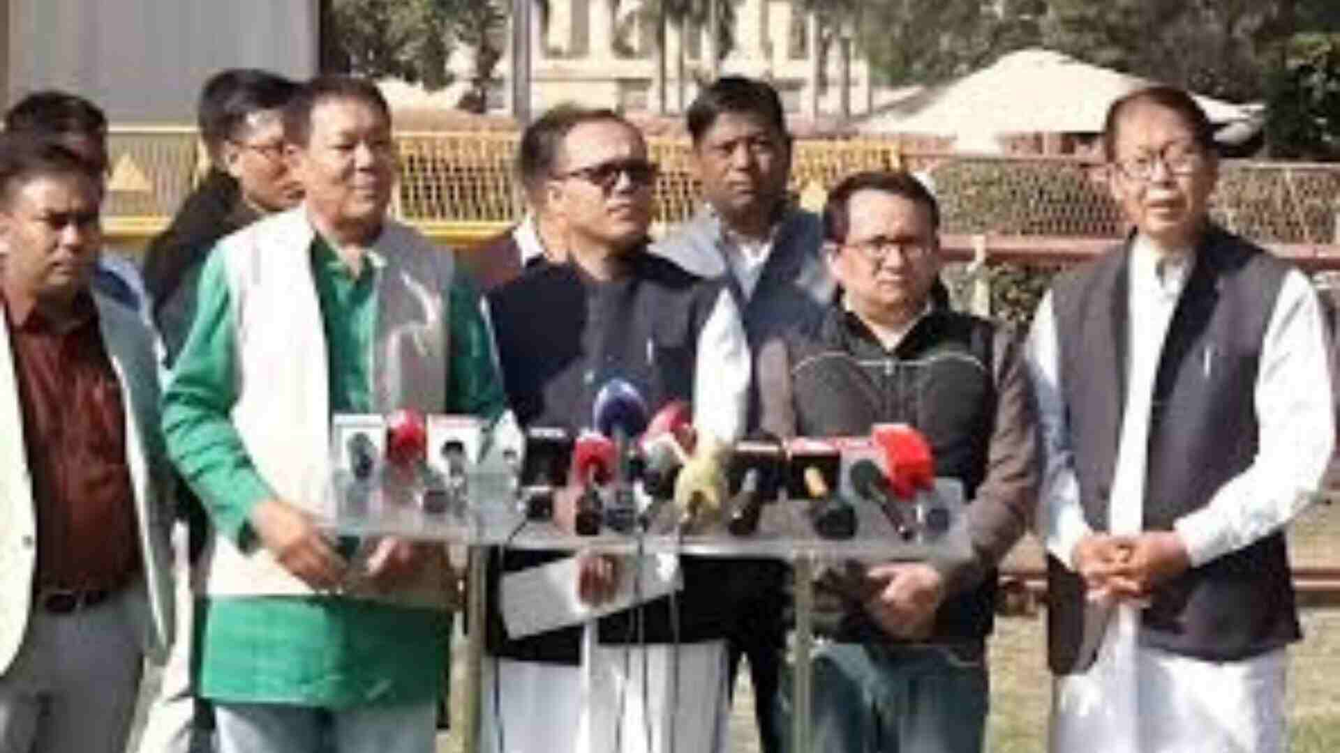 INDIA bloc leaders protest over Manipur violence in Delhi, questions why PM Modi didn’t visit state