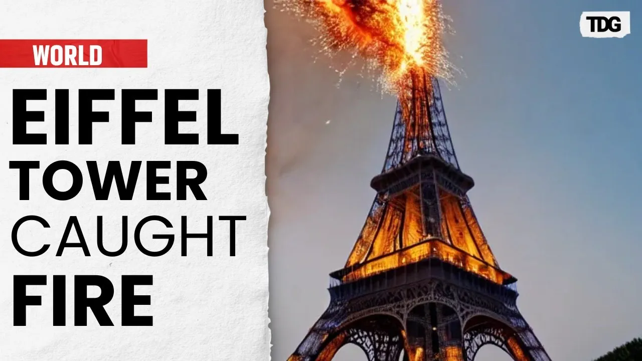 Fire Erupts in Eiffel Tower, 12,000 Visitors Evacuated