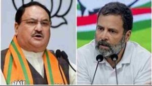 JP Nadda Calls Rahul Gandhi’s Mimicry in Parliament Premises “Immature”