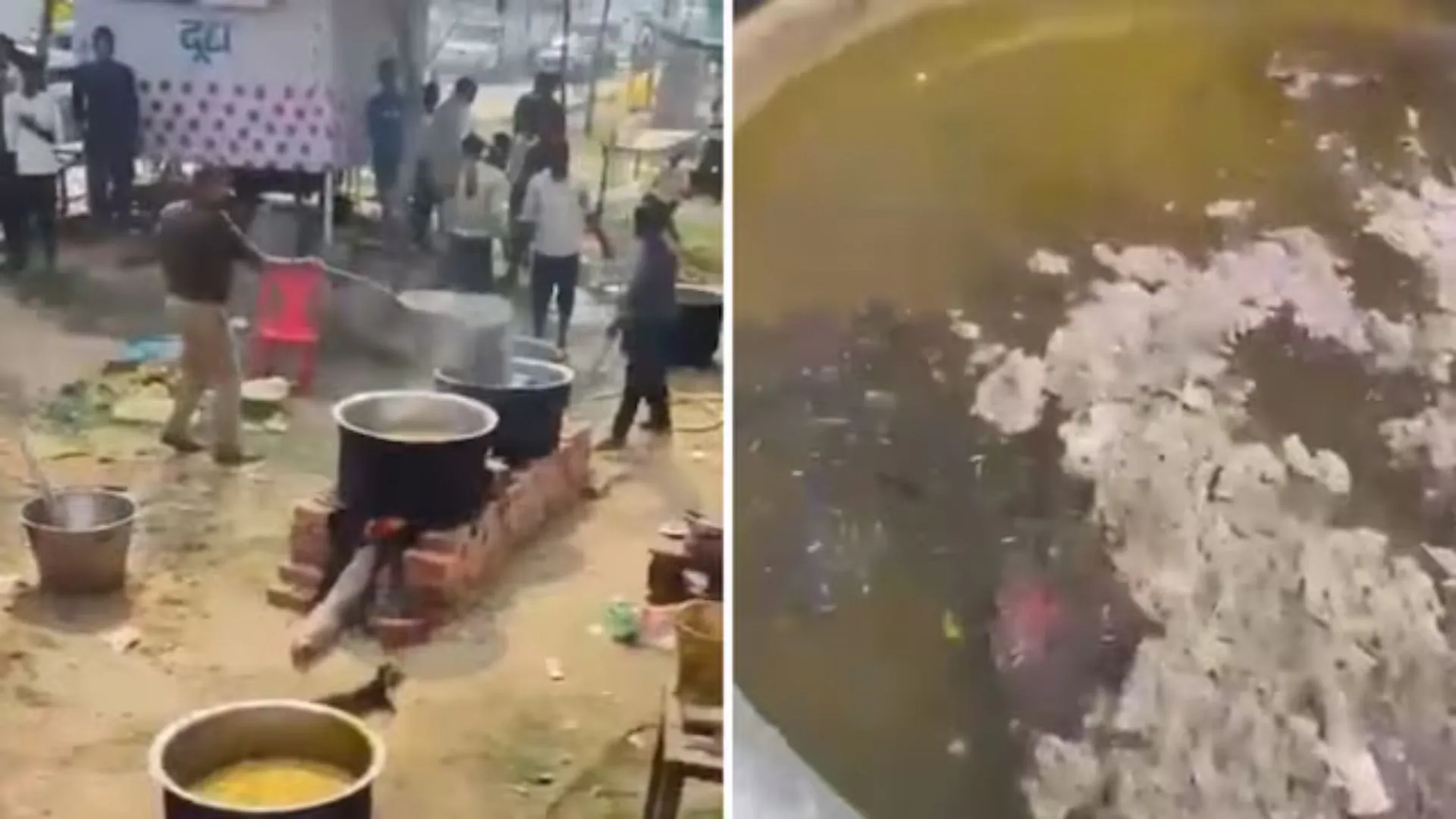 Maha Kumbh 2025: Police Officer Suspended After Viral Video Shows Him ‘mixing ash’ in ‘bhandara’ food