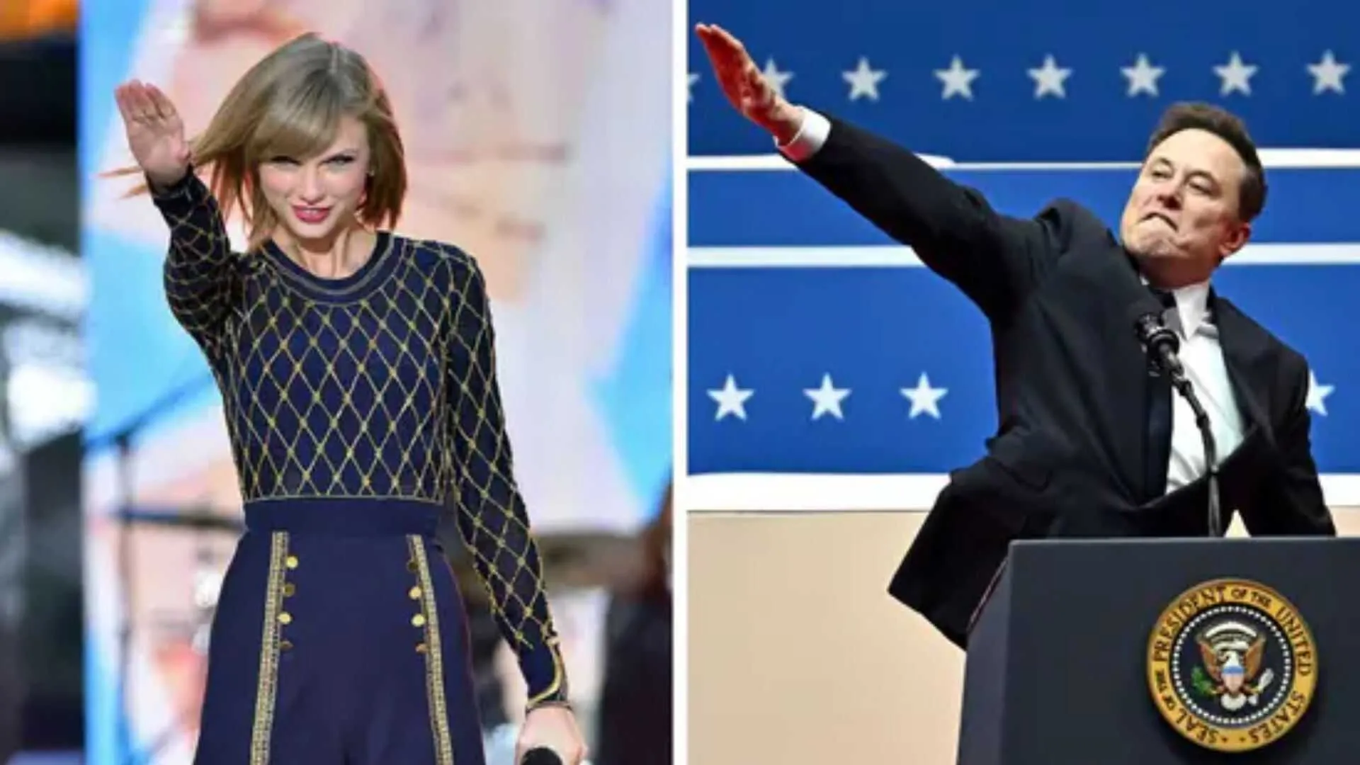 Elon Musk Drags Taylor Swift into Trump Inauguration Nazi Salute Row, Swifties React