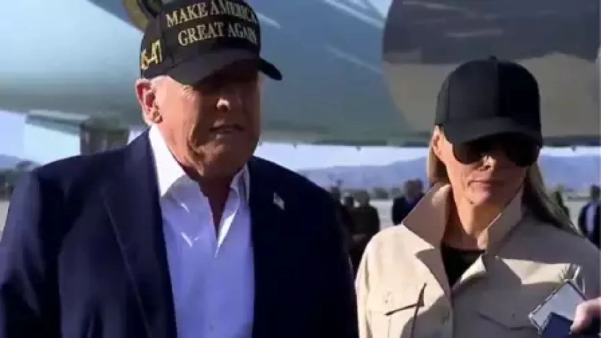 Is Trump Travelling Disaster Zones with ‘Fake Melania’?