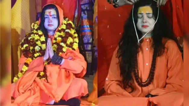 Mamta Kulkarni Renounces Worldly Life and Embraces Spirituality | Watch