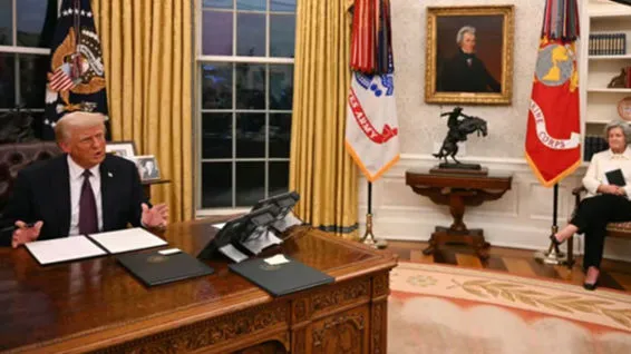 Trump Revamps Oval Office: Andrew Jackson, George Washington Return