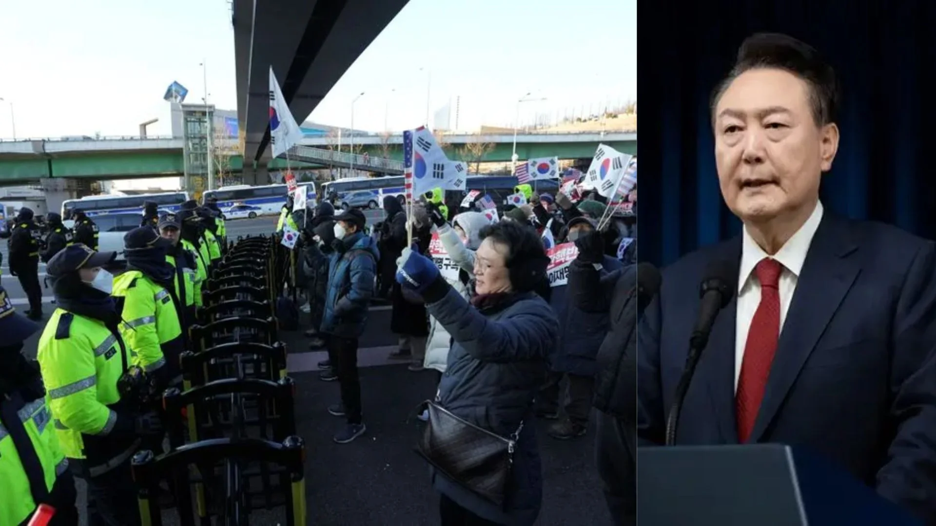 Yoon Suk-Yeol: South Korea Halts Arrest Attempt Of President Yoon Amid Security Standoff