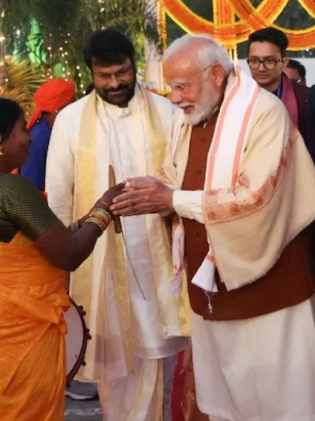 Chiranjeevi Joins PM Modi for Pongal Celebrations in Delhi: See Photos