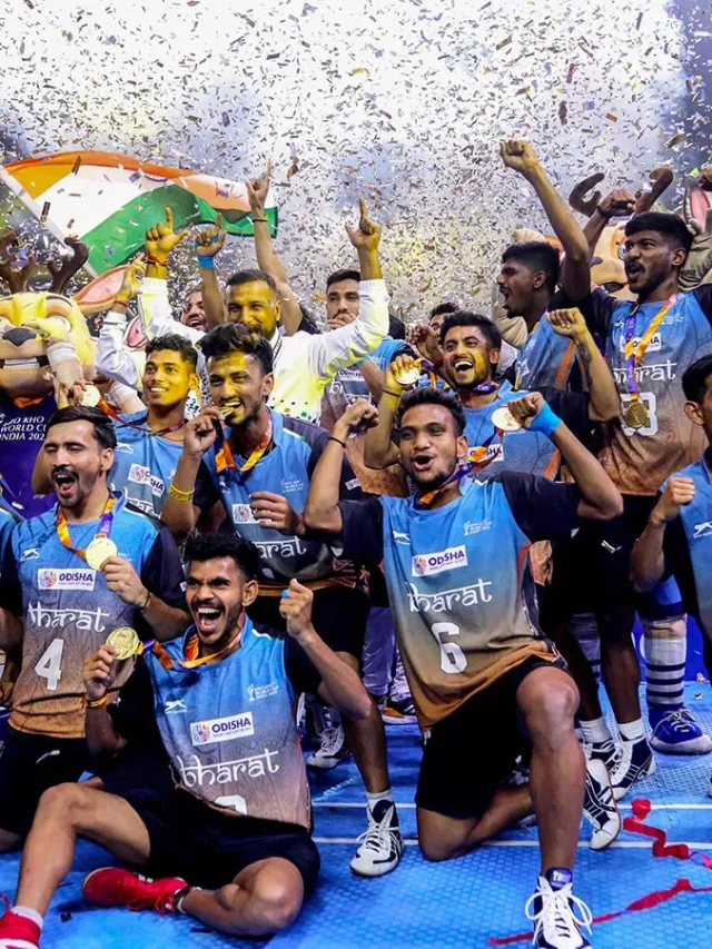 India Clinches Victory in Inaugural Kho Kho World Cup Final