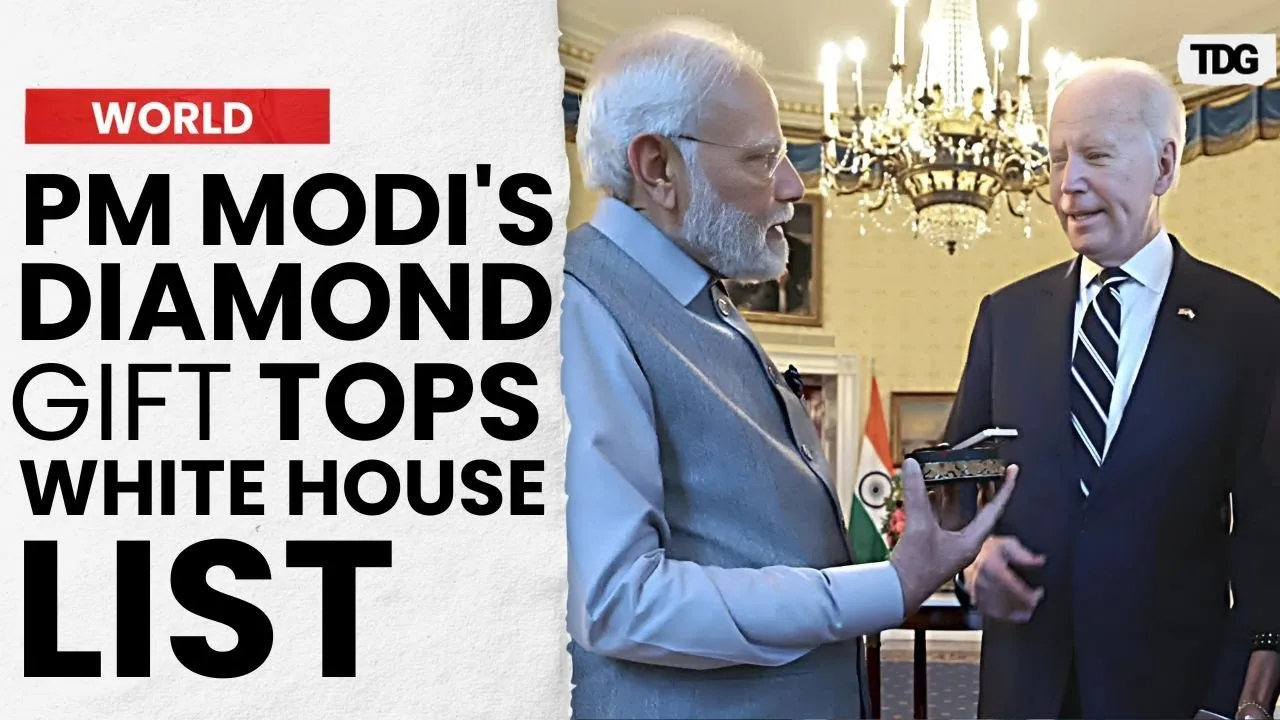 PM Modi’s $20,000 Diamond Gift to Jill Biden Tops White House’s 2023 Gift List