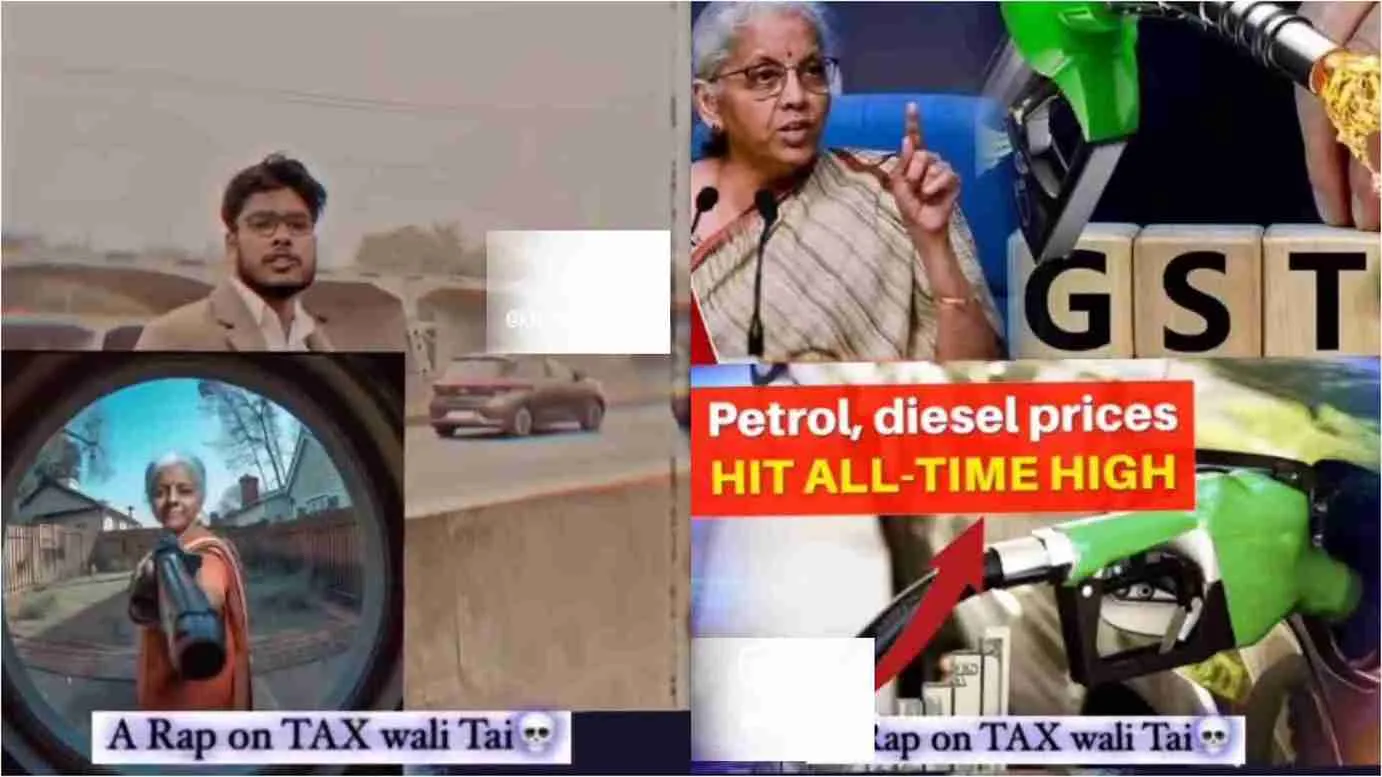 ‘Tax Wali Tai’ Rap On Finance Minister Nirmala Sitharaman: GST Under Fire | WATCH