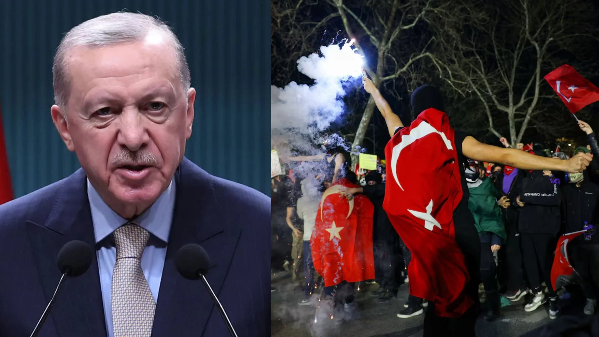 “This Show Will Fade!”, Erdogan Dismisses Protests As Turkey Erupts Over Mayor’s Arrest