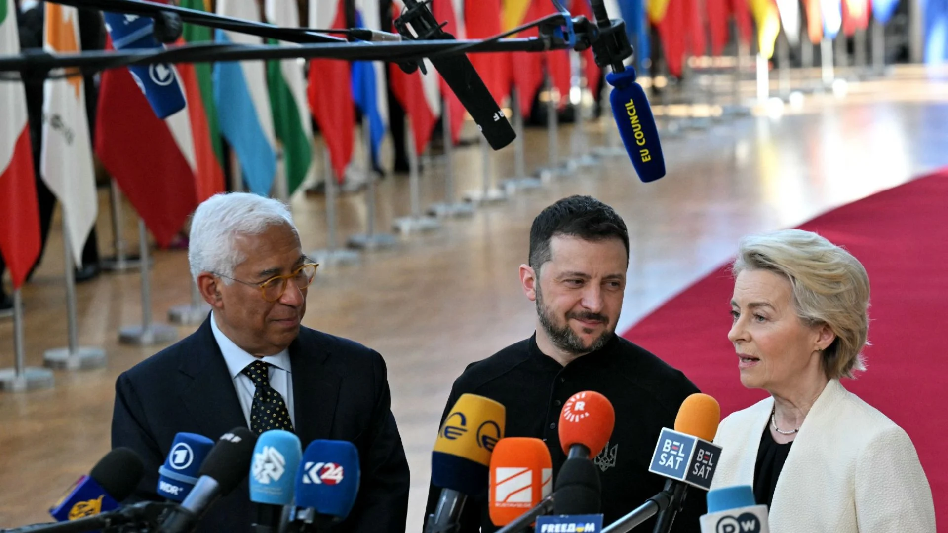 “We Stand Together”: Zelenskyy Hails EU Leaders For Unwavering Support Amid US Policy Shift