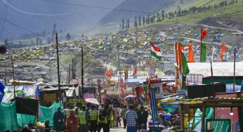 12th Convoy for Amarnath Yatra Departs From Jammu Amid Tight Security, Pilgrim Count Surges
