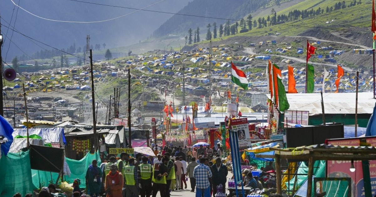 12th Convoy for Amarnath Yatra Departs From Jammu Amid Tight Security, Pilgrim Count Surges