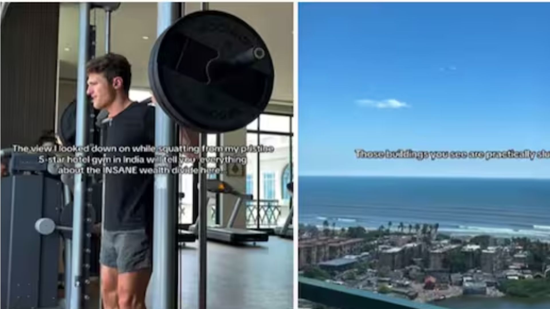 Chennai Hotel View Stuns Foreigner, Reveals Harsh Wealth Gap in Viral Clip | WATCH