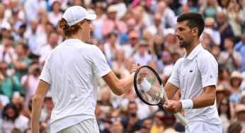 Djokovic Falls to Sinner in Straight Sets at Wimbledon Semifinal