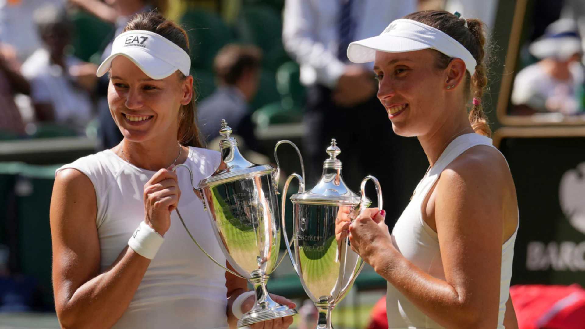 Wimbledon: Kudermetova and Mertens Crowned Women’s Doubles Champions