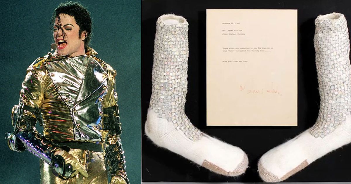 One Dirty Sock, One Pop Legend: Michael Jackson’s Sock Sold For Over $8,000 At French Auction