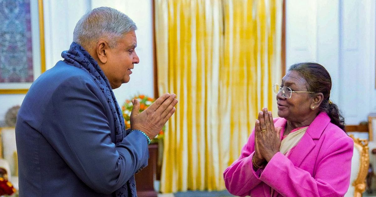 President Murmu Accepts VP Jagdeep Dhankhar’s Resignation, MHA Issues Gazette