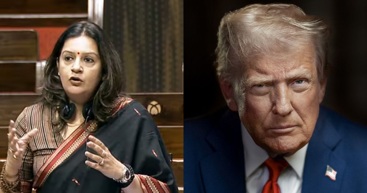 Priyanka Chaturvedi Responds To Donald Trump Taking Credit For India-Pakistan Ceasefire