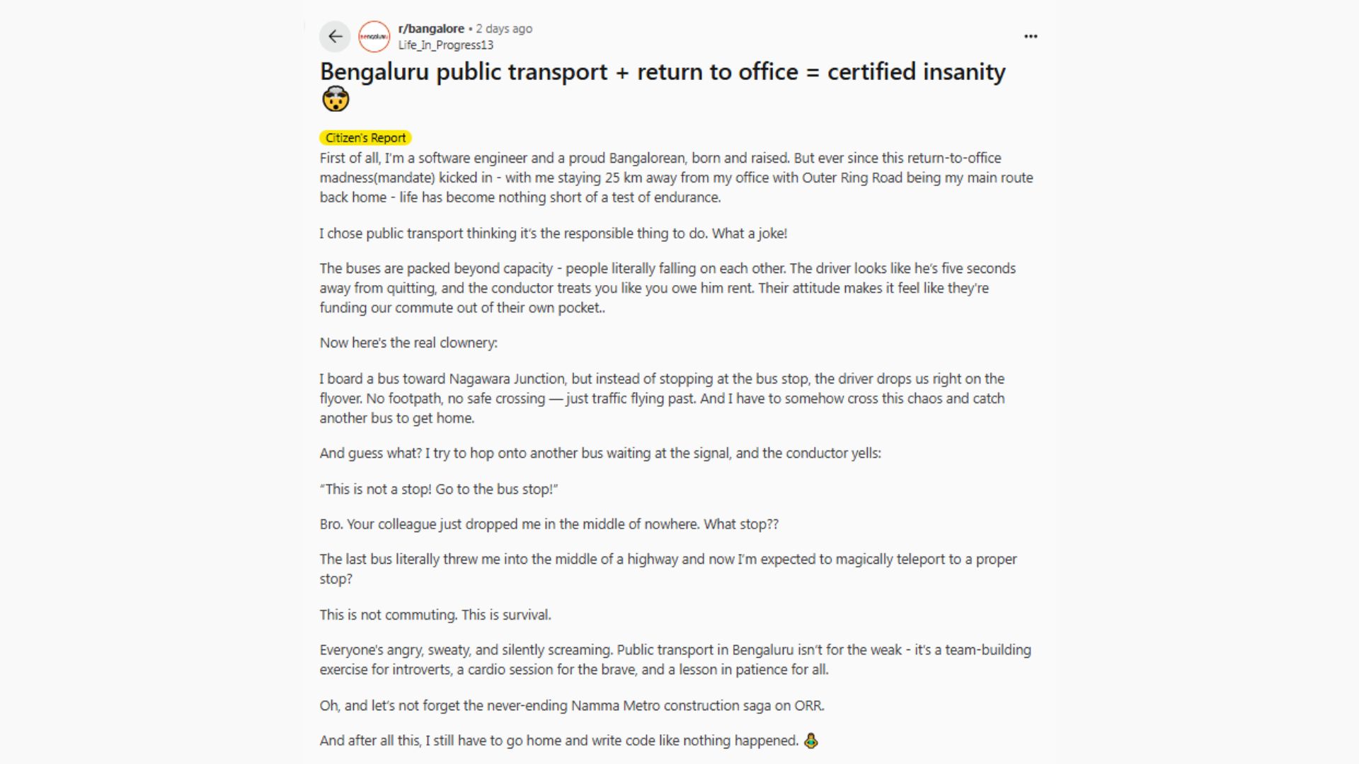 Reddit Post LifeInProgress13