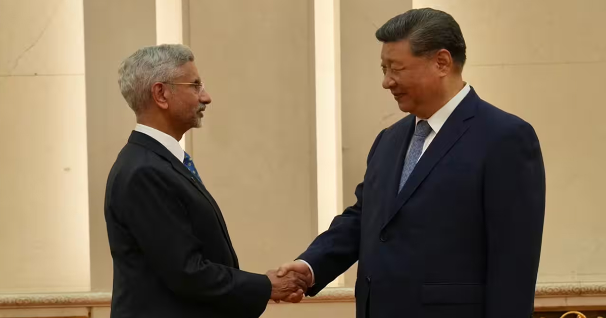 Jaishankar Holds Talks with Xi Jinping in First China Visit Since 2020 Border Clash