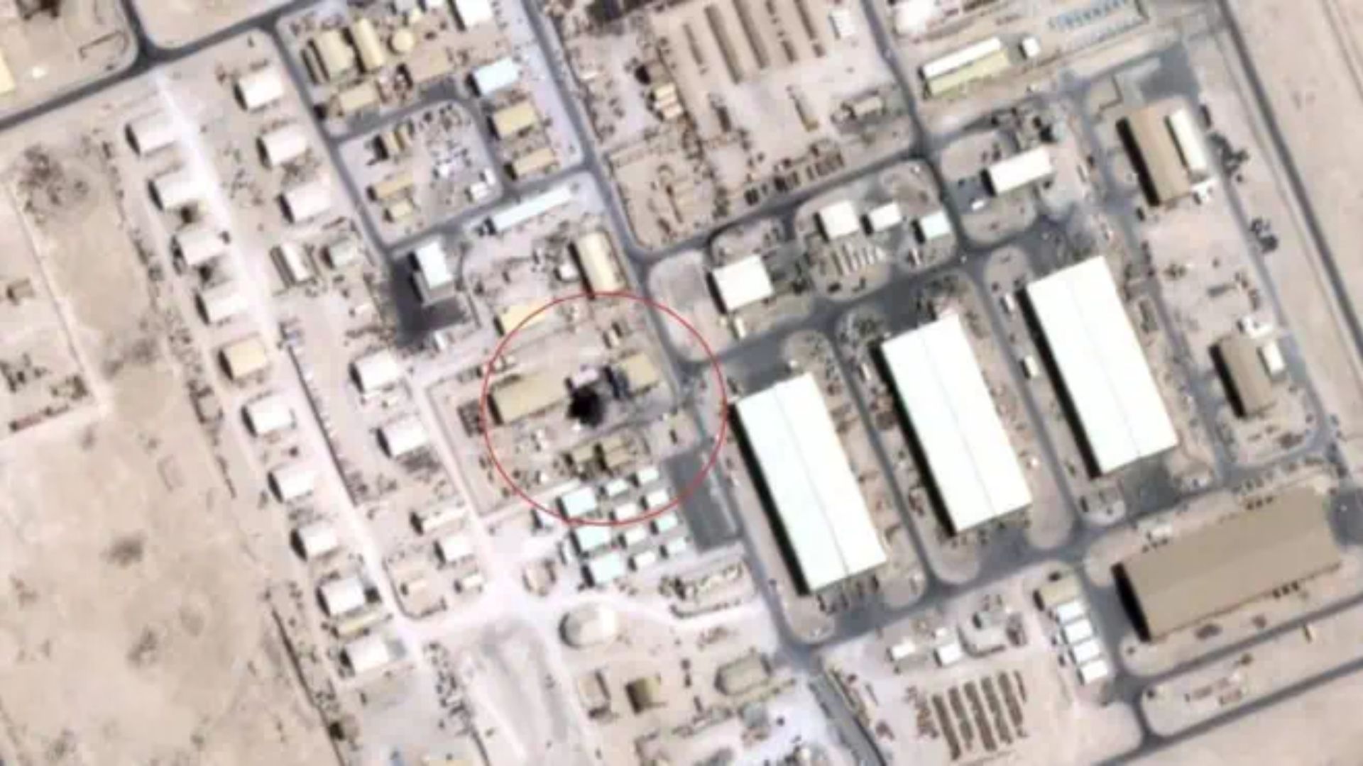 Satellite Photos Reveal Iranian Attack Damaged US Military Dome in Qatar