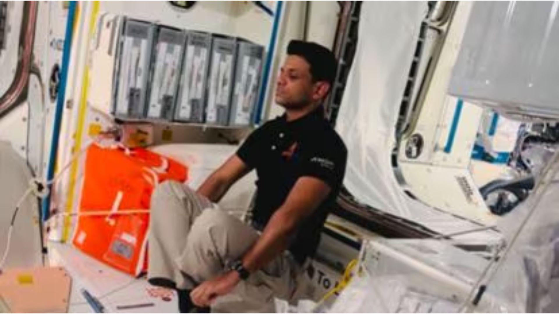 Shubhanshu Shukla Takes First Steps Post Space Journey | WATCH
