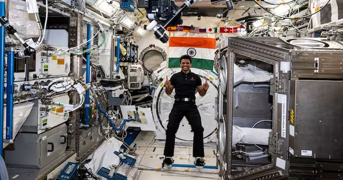 Shubhanshu Shukla Begins Journey Back to Earth After 18 Days Aboard ISS