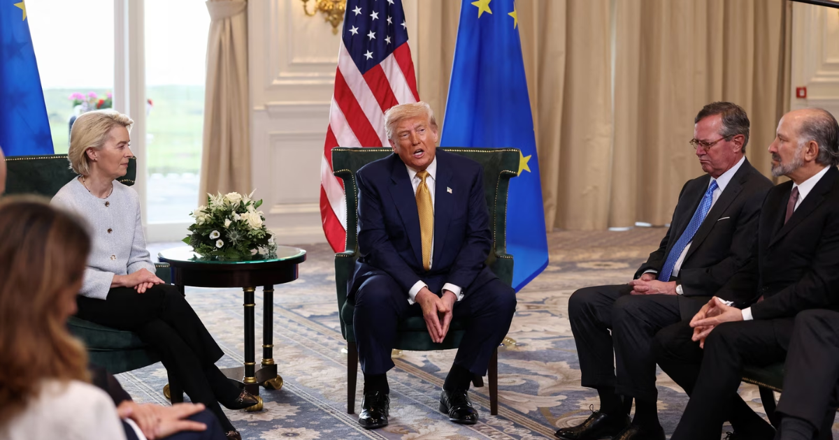 Donald Trump Strikes $1.35 Trillion EU Trade Deal Just Before Tariffs Hit