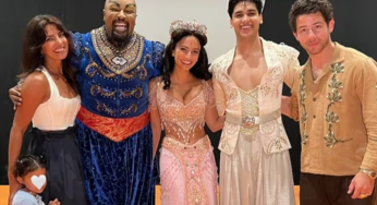 Priyanka Chopra, Nick Jonas & Malti’s Magical Night at Broadway’s Aladdin