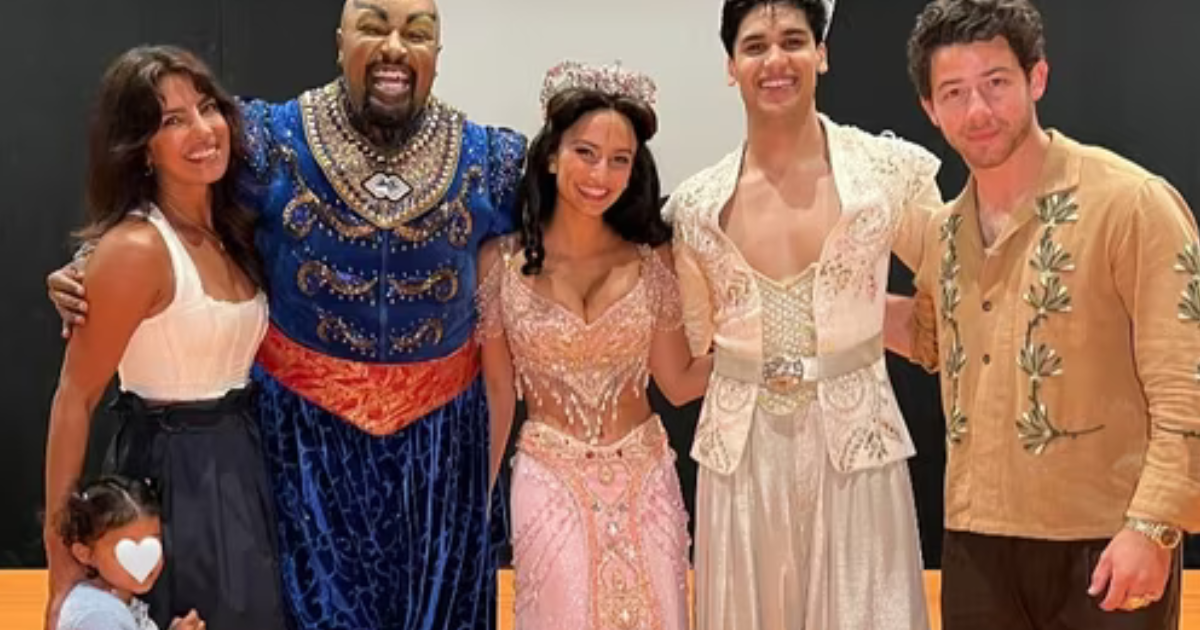 Priyanka Chopra, Nick Jonas & Malti’s Magical Night at Broadway’s Aladdin