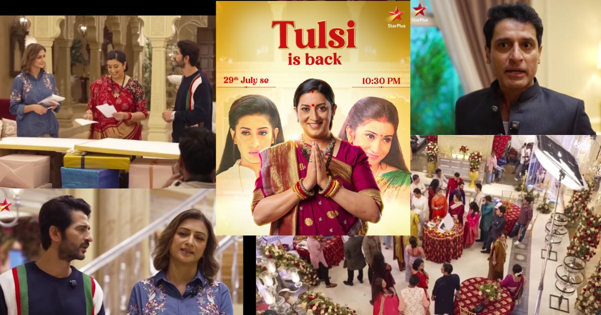 Smriti Irani Reclaims Tulsi’s Saree in ‘Kyunki…Cast Reunites, Nostalgia Hits Home