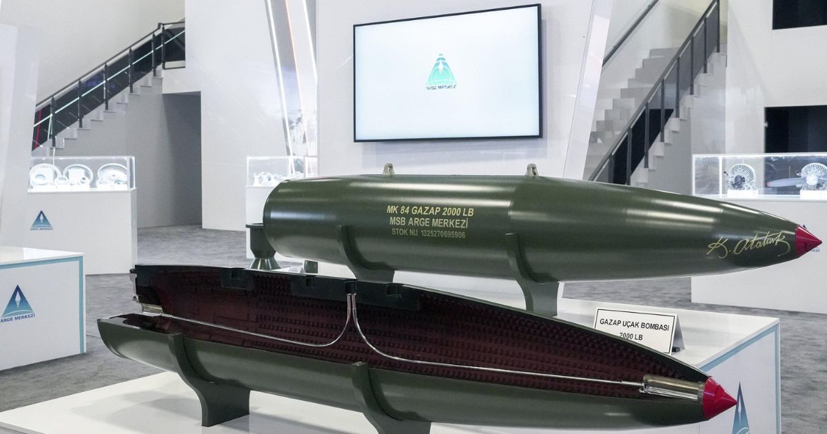 Why is Turkey’s 970 Kg GAZAP Bomb More Than Just a Weapon?