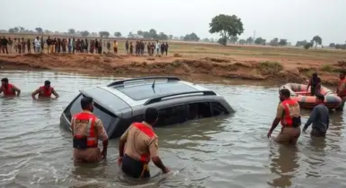 UP’s Gonda: 7 Children Among 11 Dead After Vehicle Plunges Into Canal