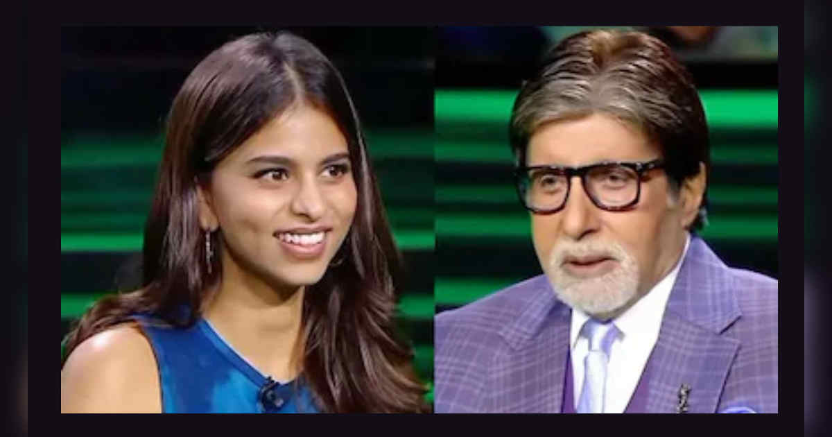 Suhana Shocked as Amitabh Reminds Her of SRK’s Rare Scolding | Watch