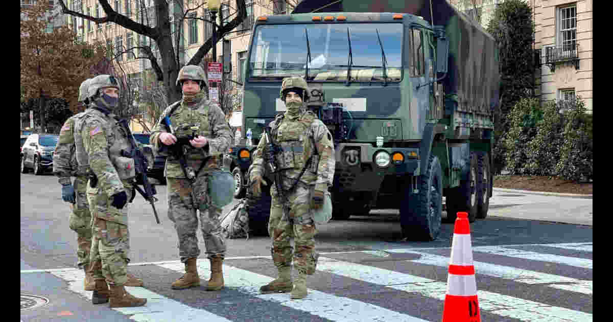 National Guard in Washington DC Begins Carrying Firearms Under Trump’s Orders