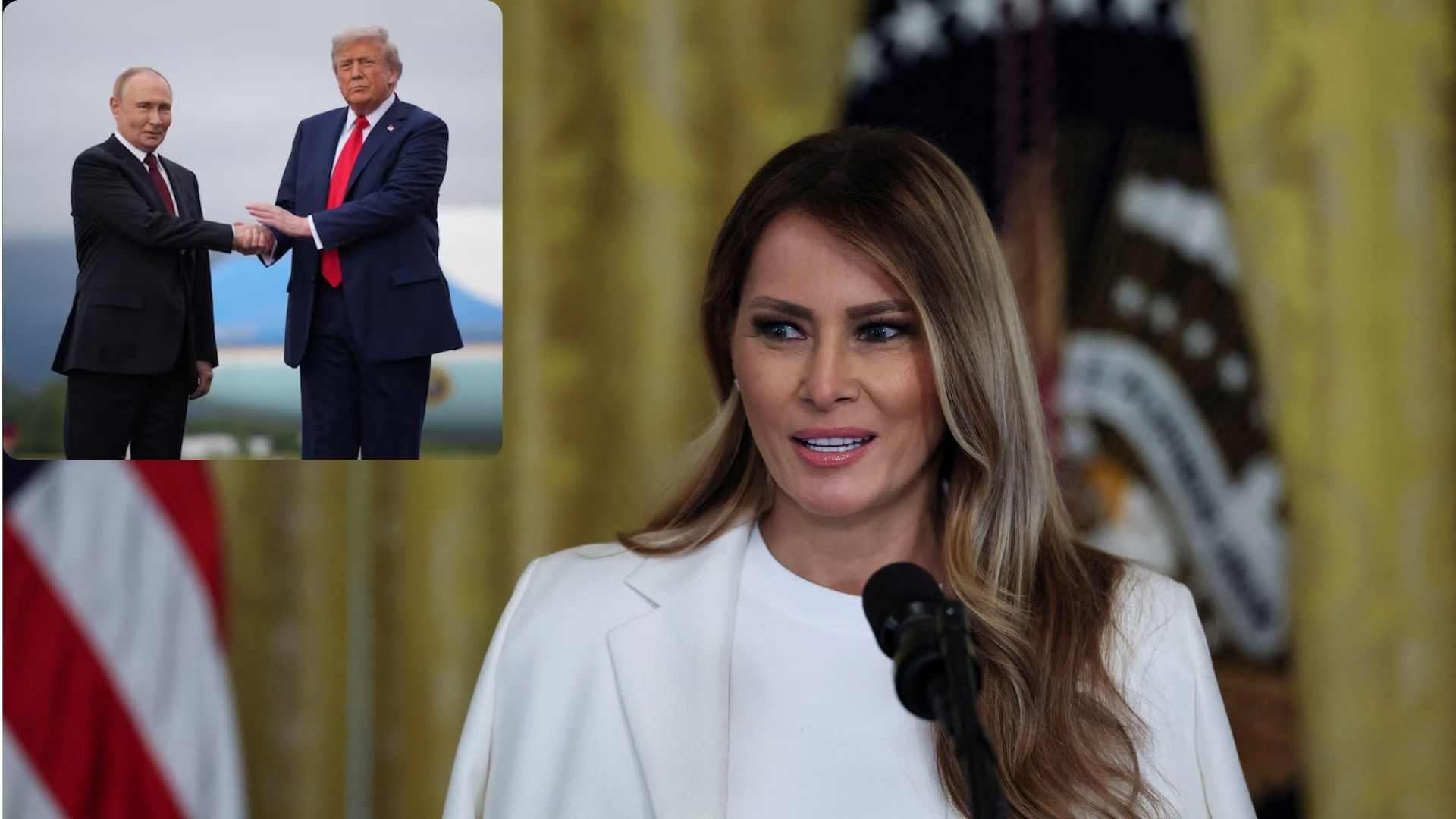 First Lady’s Emotional Appeal Becomes Central to Trump-Putin Talks in Alaska