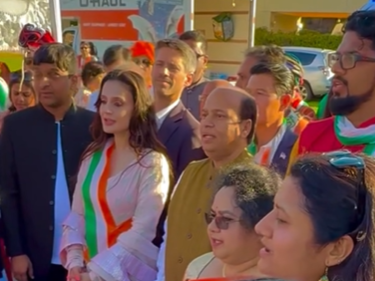 Indian Spirit Shines Bright Abroad: 79th Independence Day Celebrations in California From Cybertruck to dhol beats