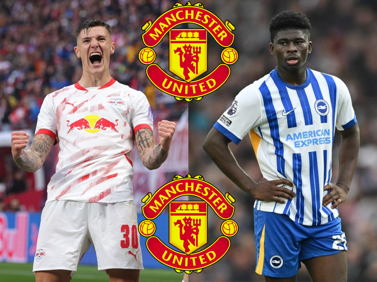 Manchester United Eye Carlos Baleba, Push Ahead with Benjamin Sesko Move