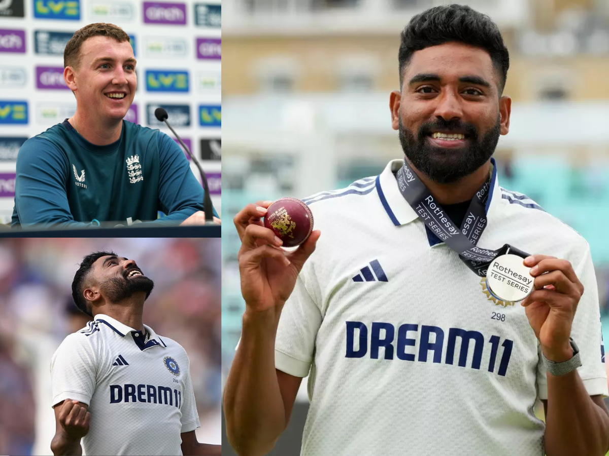 Mohammed Siraj Was Phenomenal This Series: Harry Brook Hails Game-Changer