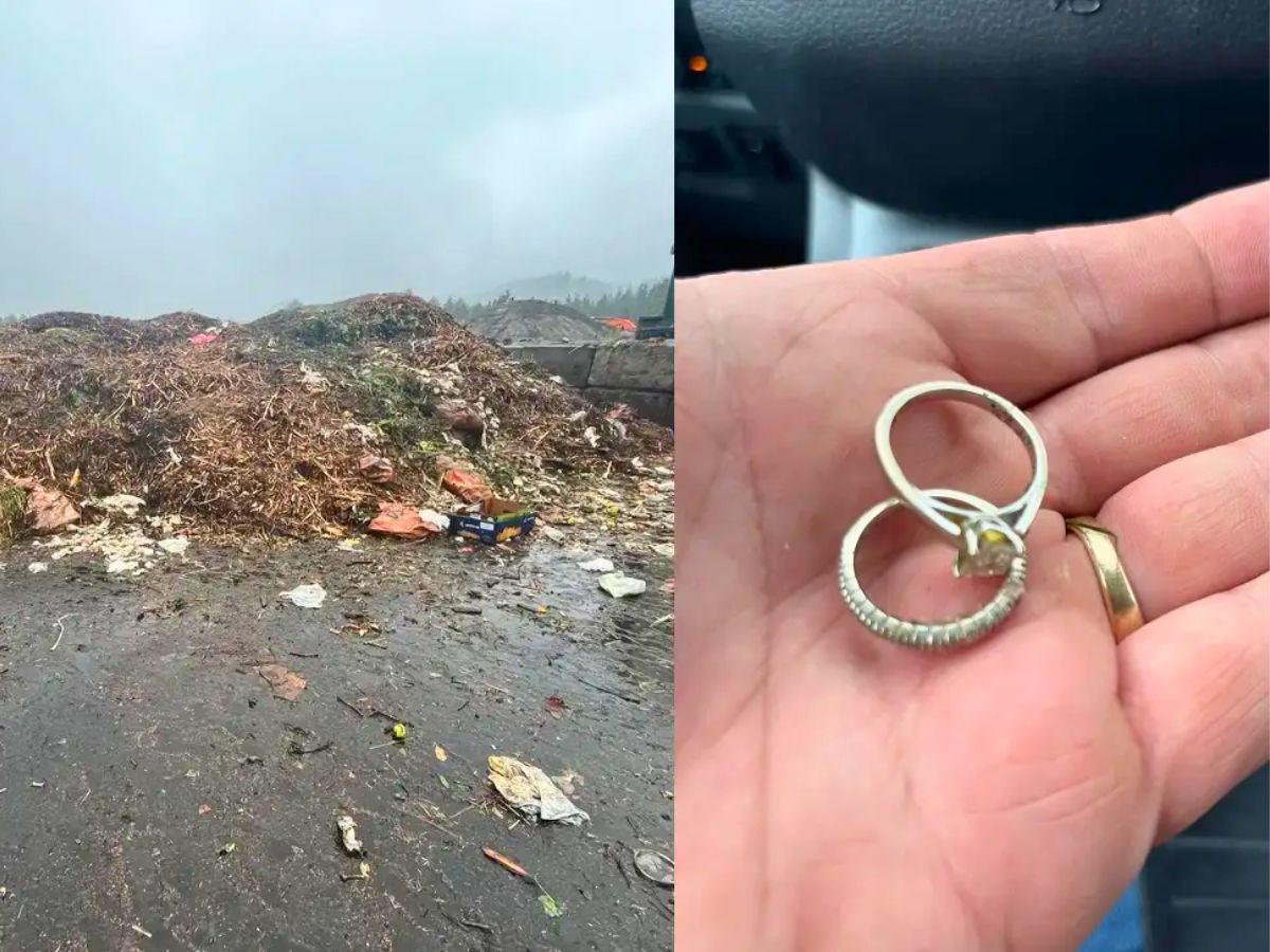 Canadian Man Digs Through Dump to Find Wife’s Lost Rings in ‘Miracle’ Recovery
