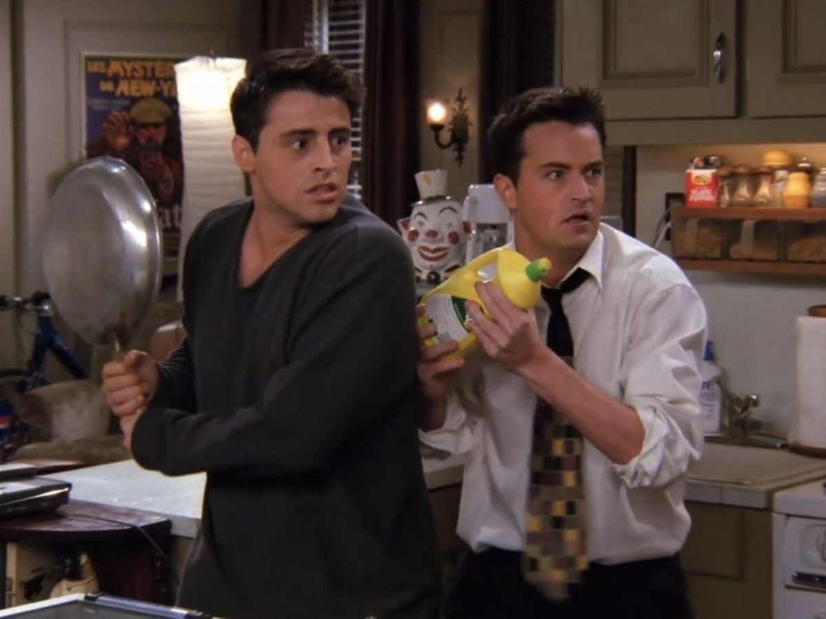 Chandler and Joey