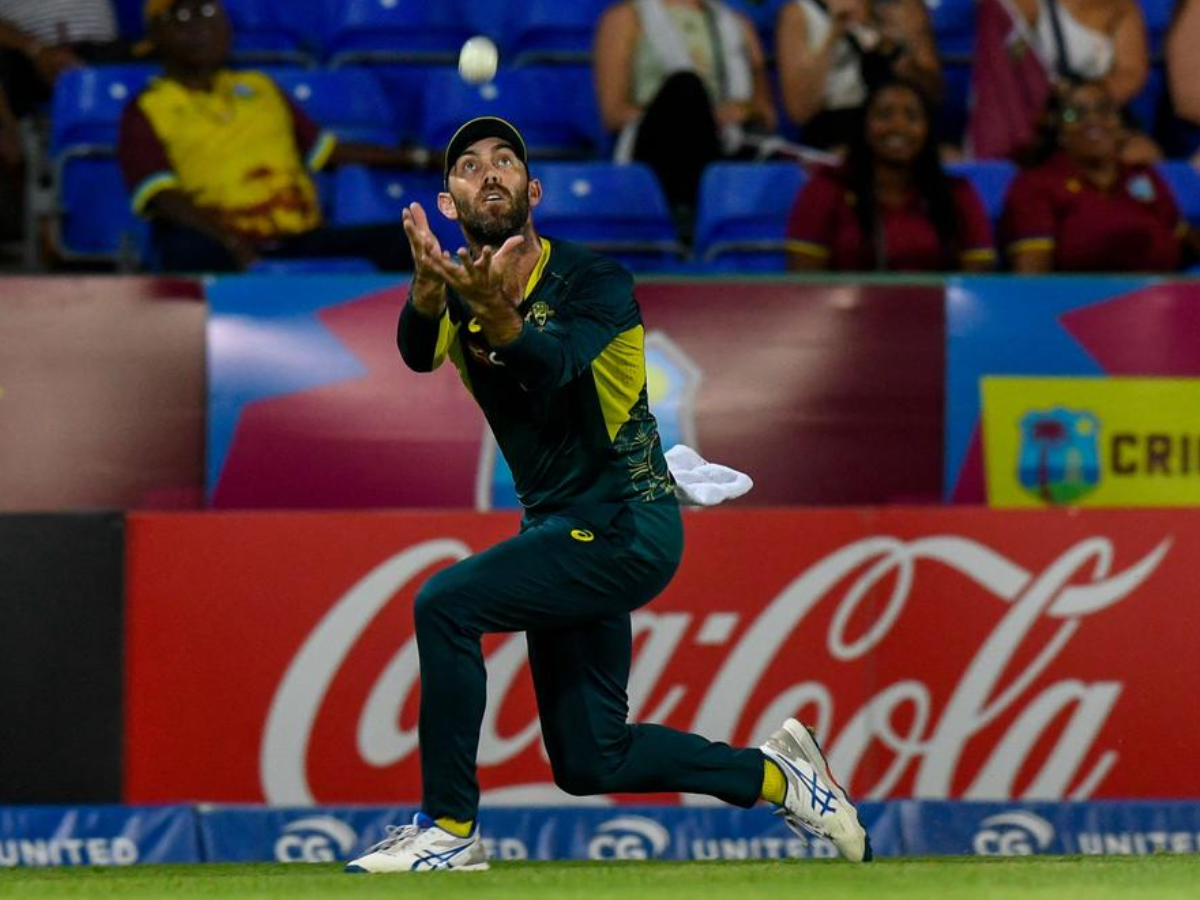 Glenn Maxwell Pulls Off Brilliant Boundary Stunner to Dismiss SA Batter | Watch