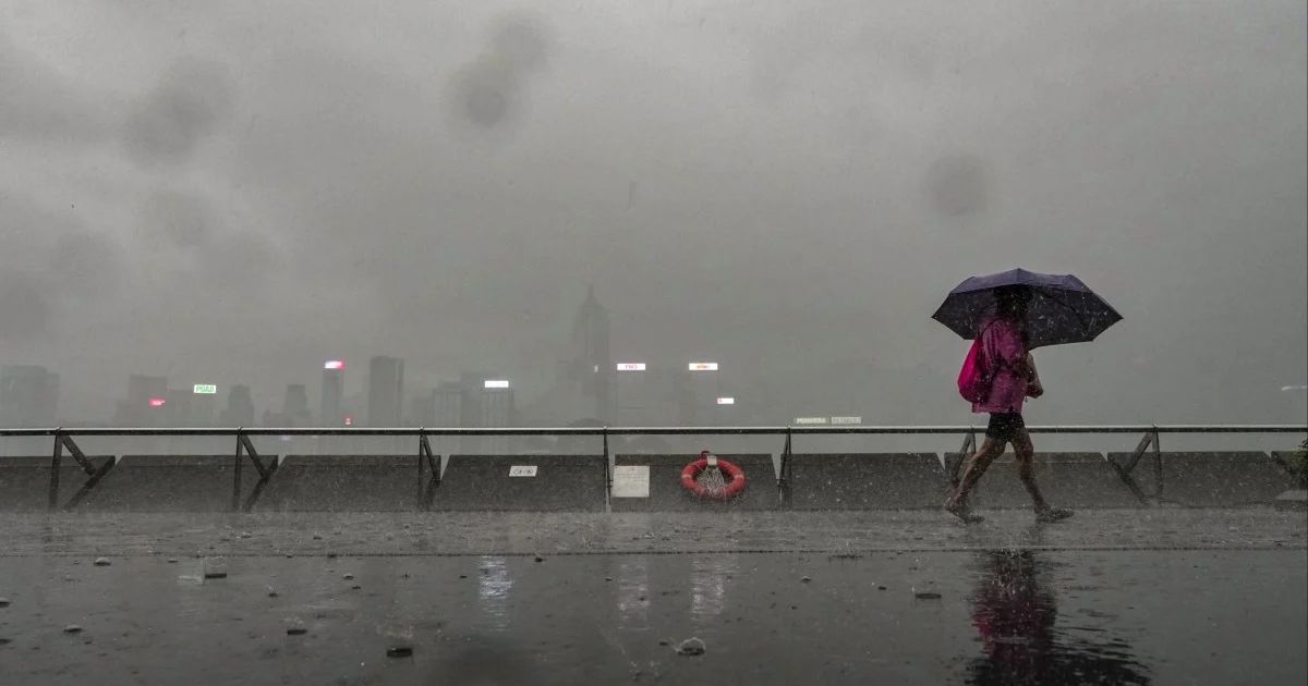 Hong Kong Braces As Tropical Depression Could Trigger Signal No. 3 Warning Soon