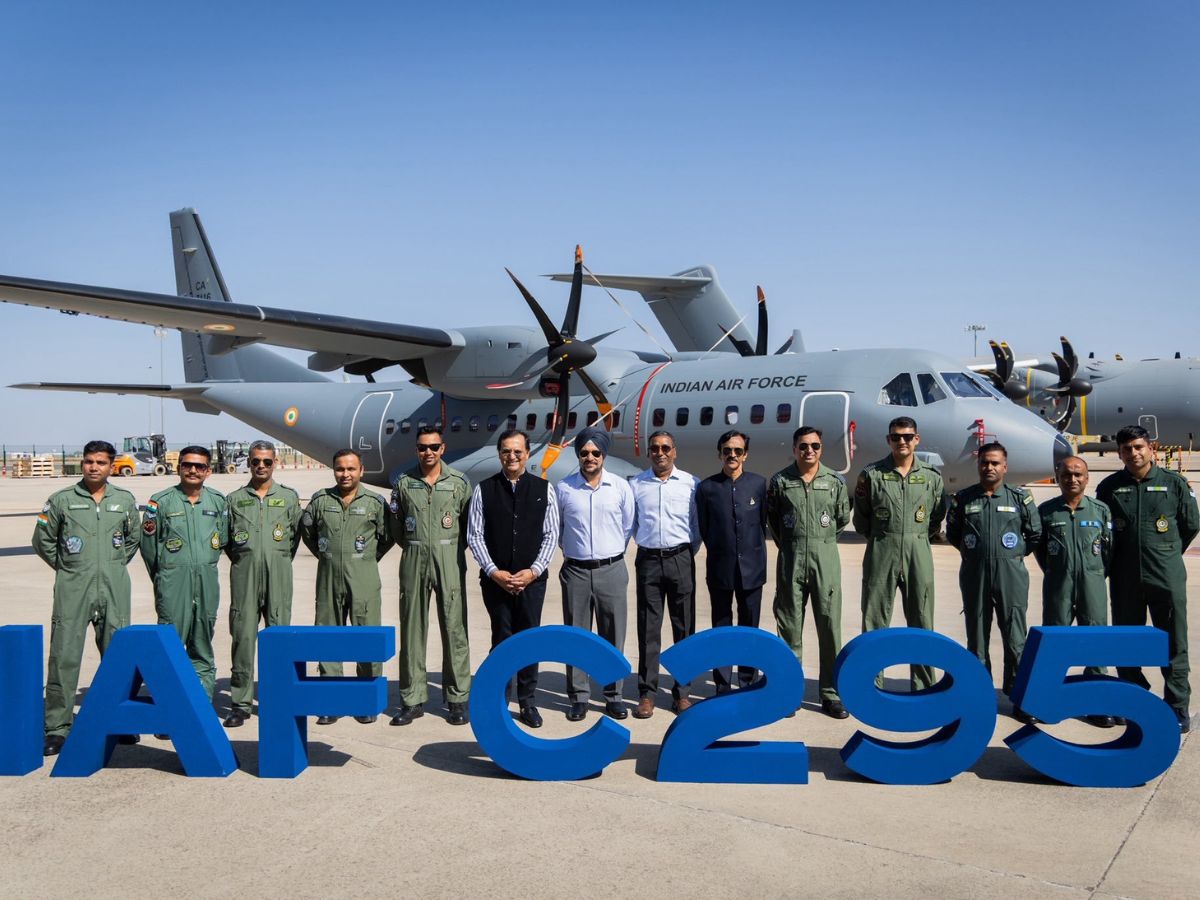 IAF Receives 16th C-295 Aircraft From Spain, ‘Make in India’ Production Takes Off