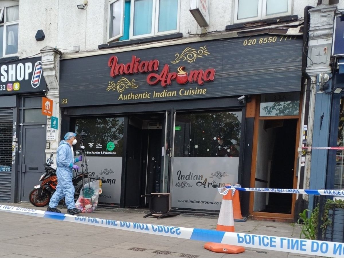 Arson Attack on Indian Restaurant in East London, 5 injured