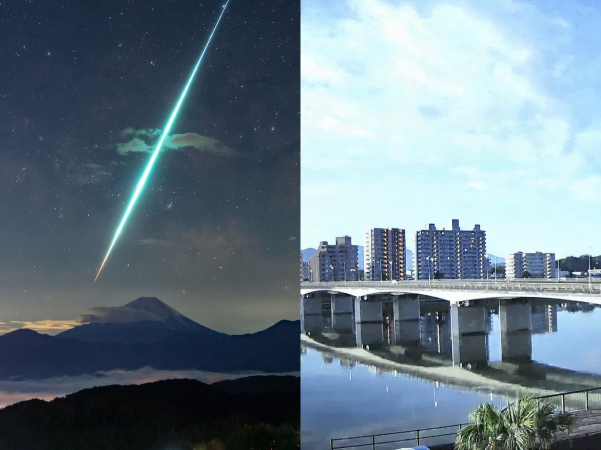 Stunning Blue Fireball Meteor Illuminates Japan’s Sky, Video Goes Viral | Watch